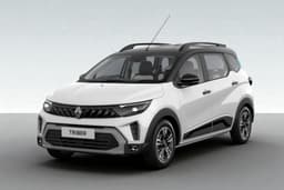 Renault Triber Color Stealth Black   Ice Cool White (dual Tone)